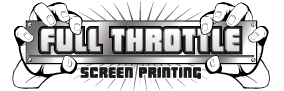 Full Throttle Screen Printing Logo